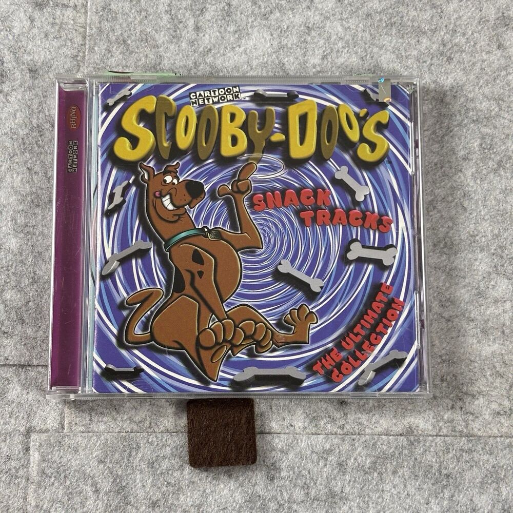 Scooby-Doo's Snack Tracks The Ultimate Collection CD Kid Rhino 1998 R2 75505 OOP